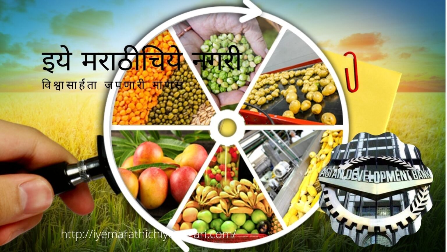Asian Development bank and Indian Government memorandum on investment agriculture