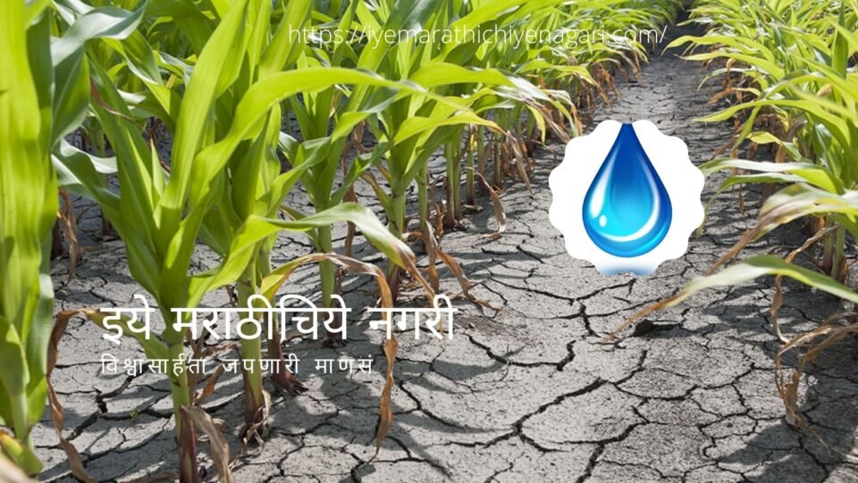 Change current situation of dry land poem by Manisha Patil