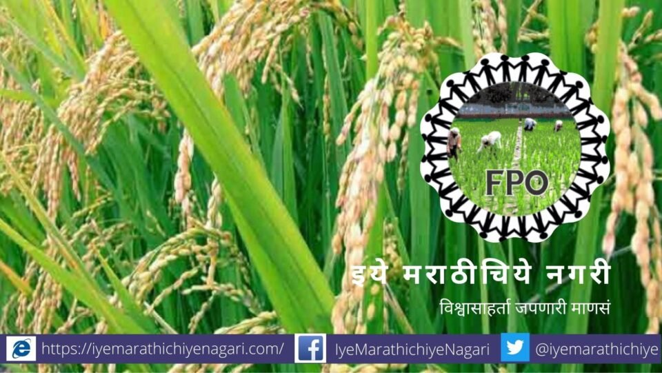 Gangadhar Muthe article on Farmers Producers Company