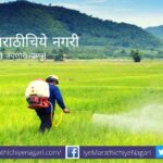 Precaution Taken While spraying Pesitcies in Crop Krushisamarpan article