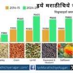 425 in the MSP of lentils and Rs 200 for white mustard and black mustard