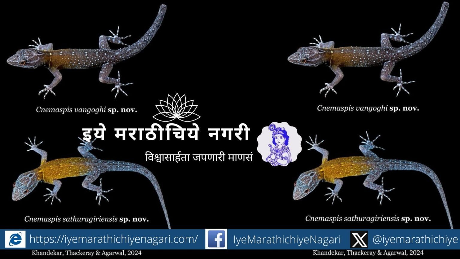 Discovery of Lizard two new species of Round Iris from Tamil Nadu