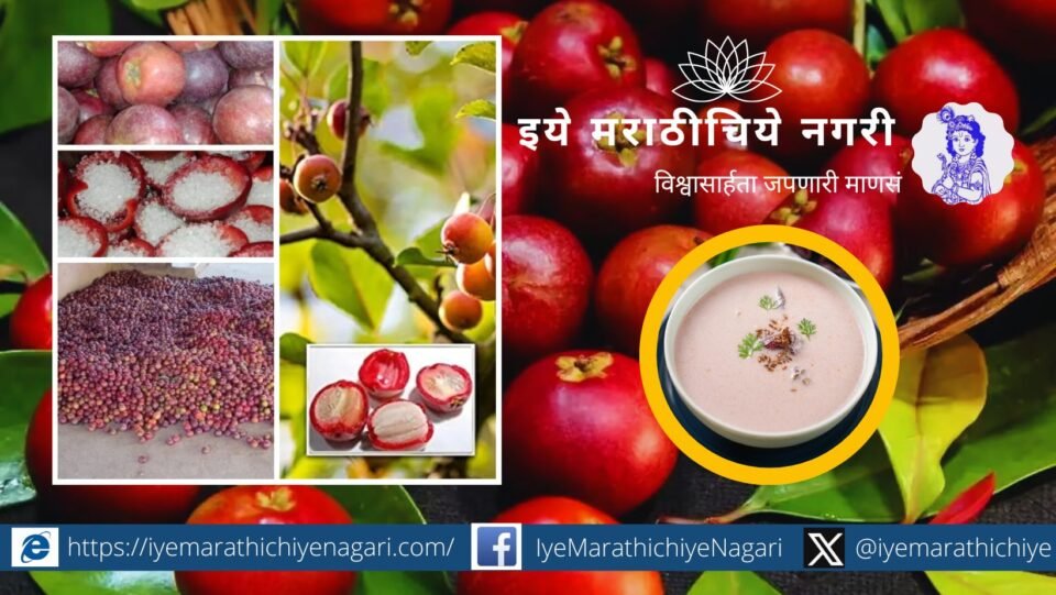 The sweetness of kokum J D Paradkar article