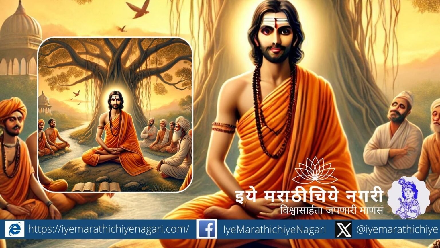 Contemplating God with a pure mind is the true pilgrimage