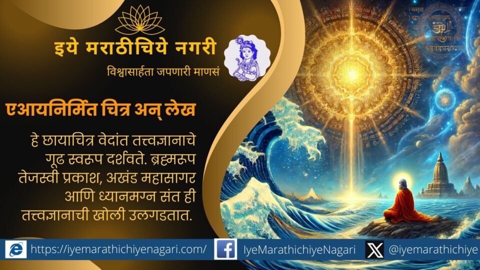 Brahma Darshan in every person and in nature AI-generated article