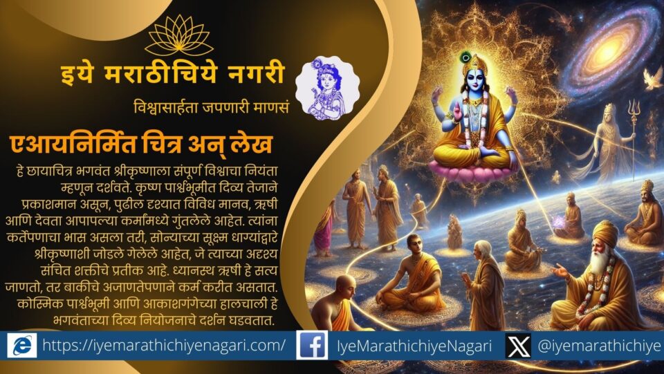 Lord Krishna as the Divine Orchestrator Understanding Karma and Spiritual Liberation