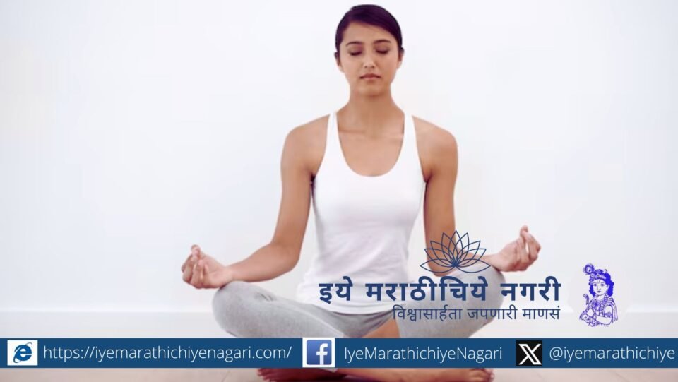 "A calm person meditating in nature with soft sunlight symbolizing inner peace and spiritual fulfillment"