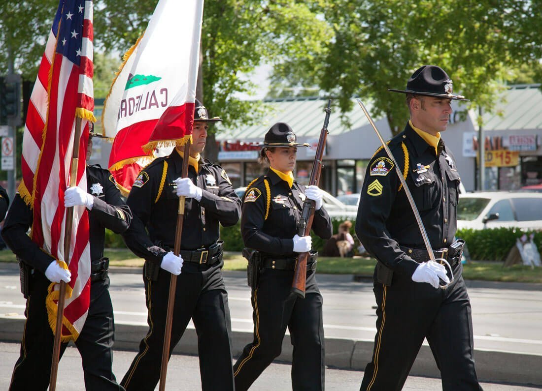 military usa profession parade festival