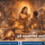 Symbolic illustration showing the body as a tiger’s den, deceptive desire and a machine of sensory pleasure as described in Jnaneshwari