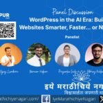 Panel discussion at WordCamp Kolhapur on AI era and future of WordPress developers