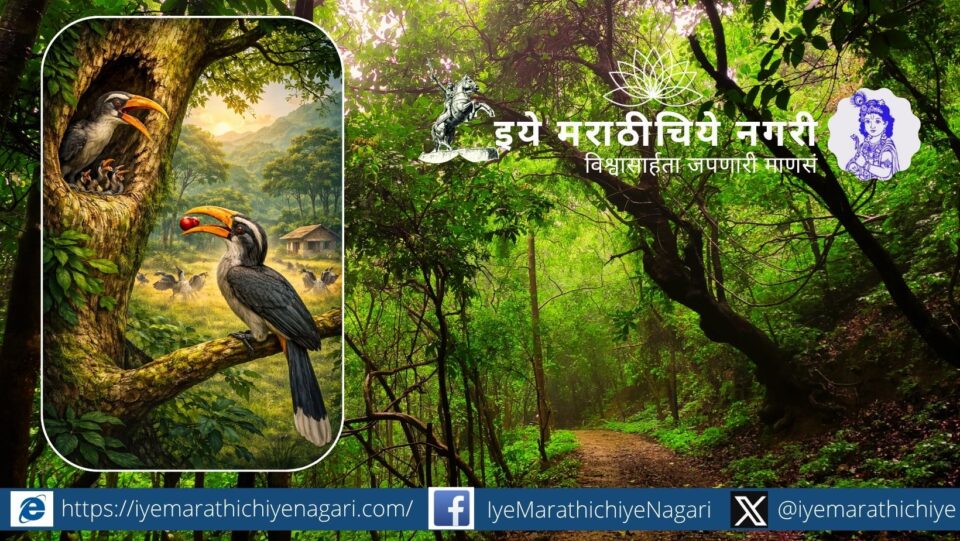 Discover the fascinating calls and behavior of Malabar Grey Hornbills in Goa’s Netravali forest. A rare wildlife experience showcasing nature’s hidden communication and beauty.