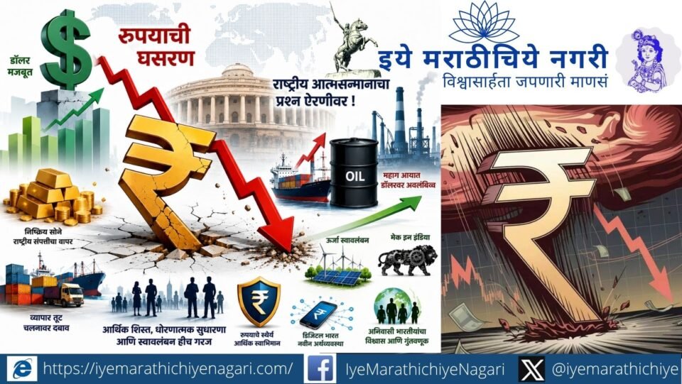 An in-depth analysis of the Indian Rupee's depreciation, its impact on the economy, and strategic reforms needed for currency stability and economic self-reliance.