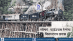 A thrilling travelogue of Alaska’s historic White Pass Yukon Railway from Skagway through snowy mountains, glaciers and Gold Rush history.