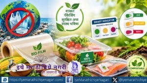 बायो-फिल्म्स आणि स्मार्ट इंडिकेटर लेबल्सच्या मदतीने अन्न पॅकेजिंगमध्ये प्लास्टिकला पर्याय, ताजेपणाची ओळख आणि अन्नाची नासाडी रोखण्याच्या नव्या तंत्रज्ञानाचा आढावा.