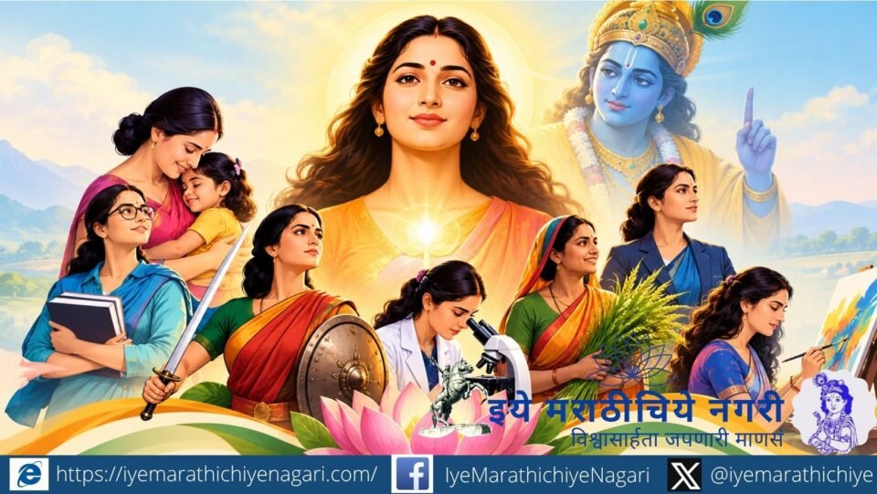 स्त्रीच्या प्रेम, करुणा, प्रज्ञा, धैर्य आणि सर्जनशीलतेत परमात्मचैतन्य कसे प्रकटते? ज्ञानेश्वरीतील स्त्रीशक्तीचे आध्यात्मिक महत्त्व जाणून घ्या.
